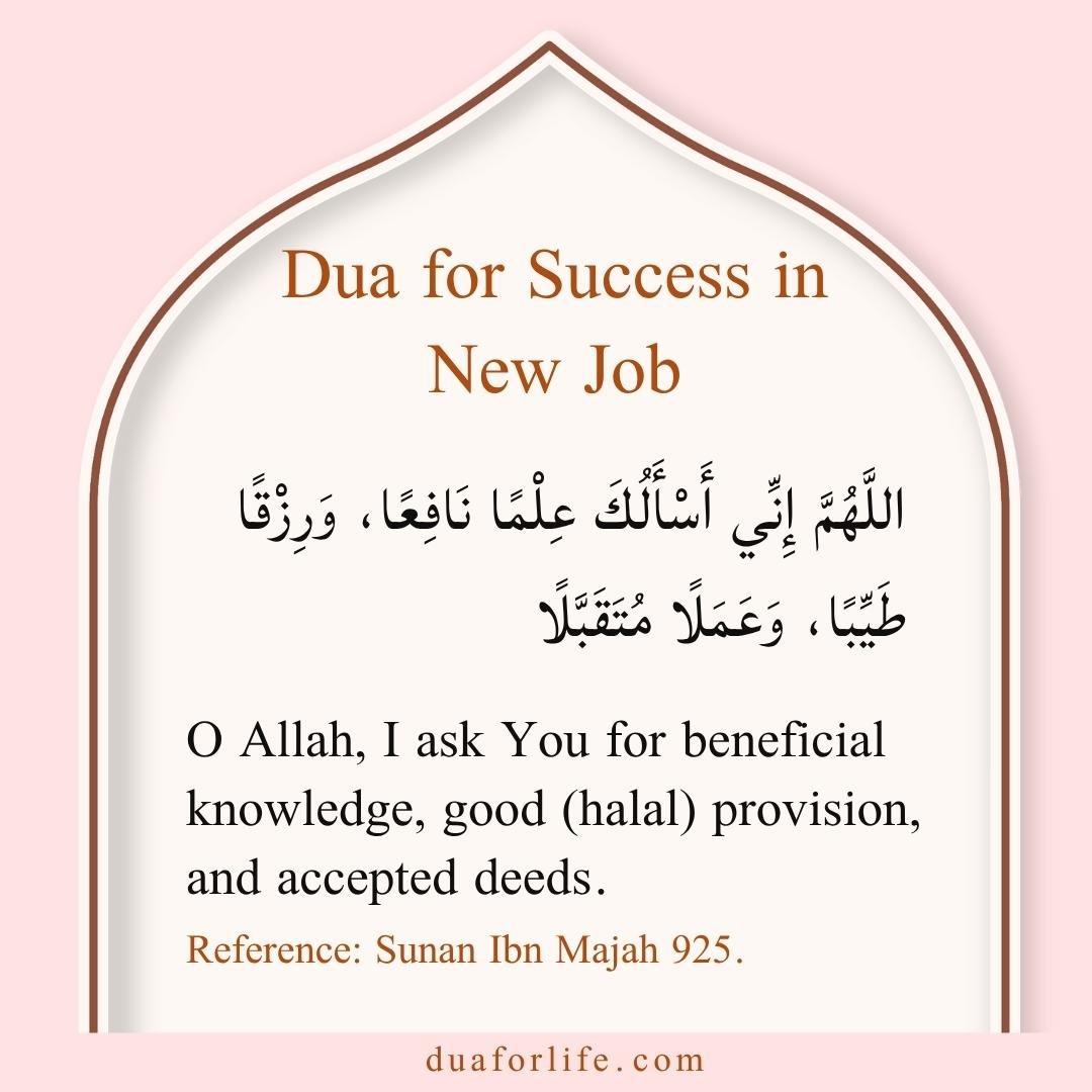 Dua for Success in New Job: Powerful Duas for New Career
