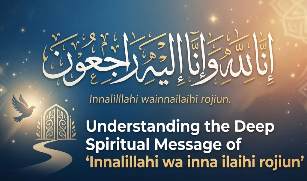 Innalillahiwainnailaihirojiun meaning