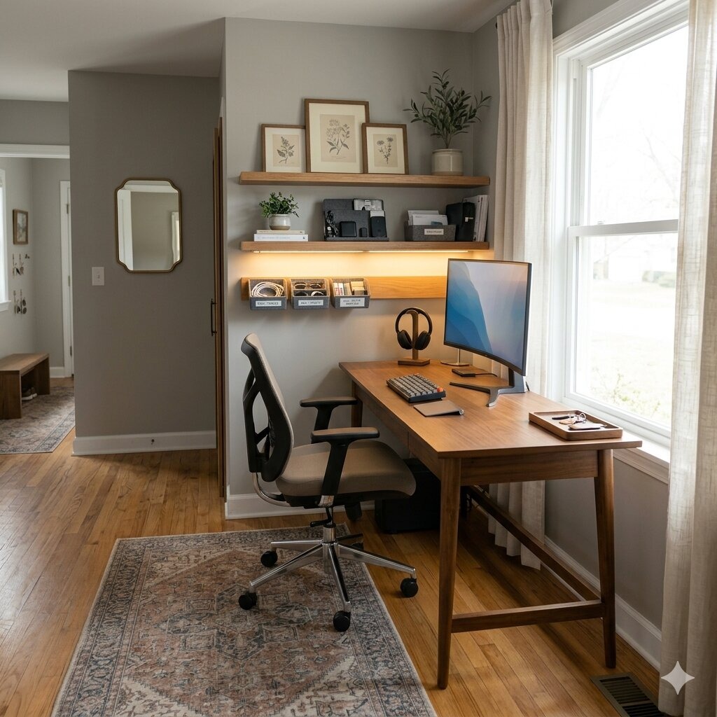 How to Set Up a Productive Workspace in Any Small Corner